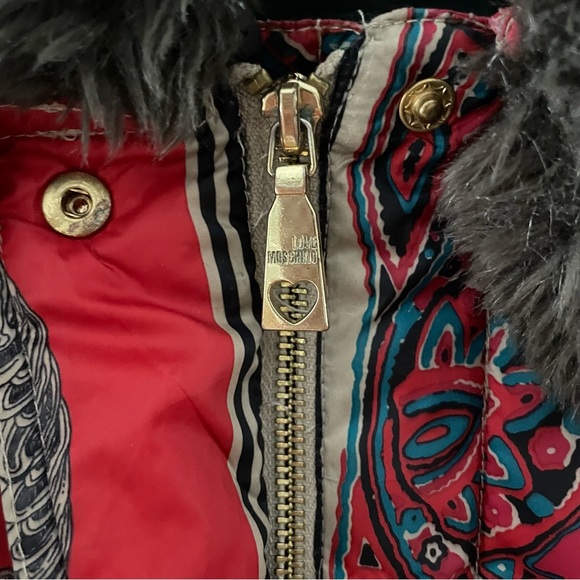 LOVE MOSCHINO Pattern Jacket US Size 4 - Picture 7 of 10